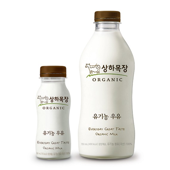 상하목장 유기농 우유 750ml