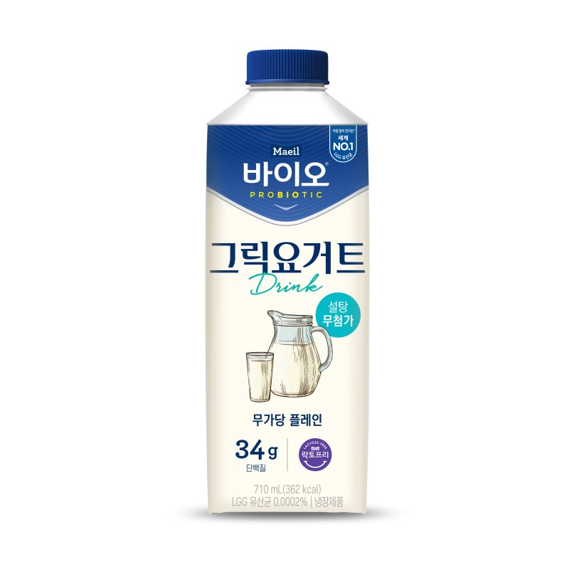 매일바이오 그릭요거트 드링크 무가당플레인