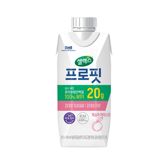 셀렉스 프로핏 스포츠 WPI 드링크 복숭아 아이스티